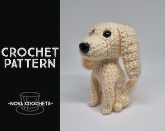 Mini Golden Retriever Crochet Pattern
