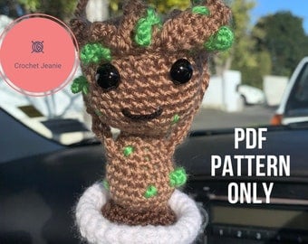 Adorable Crochet Baby Groot Pattern
