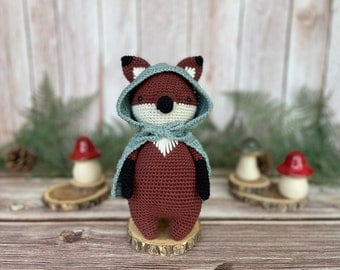 Eco-Friendly Fox Amigurumi Crochet Pattern PDF