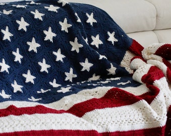 American Flag Crochet Bundle: 5 Patriotic Patterns