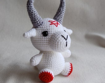 Creepy Baby Baphomet Crochet Amigurumi Pattern