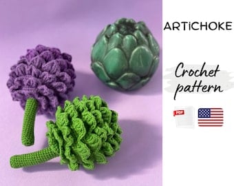Artichoke Vegetable Crochet Pattern Guide