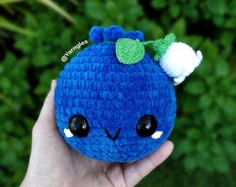 Giant Blueberry Amigurumi Crochet Pattern, Bellamy
