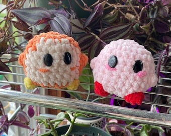 Easy No-Sew Kirby & Waddle Dee Pattern