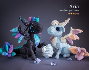 Aria Air Elemental Dragon Crochet Pattern