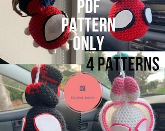 Spiderman-Themed Crochet Pattern Set