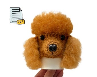 Mini Toy Poodle Crochet Cozy Pattern