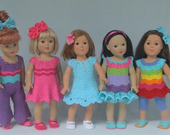 Ripple Crochet Pattern for American Girl Doll