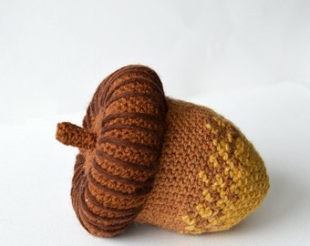 Autumn Harvest Acorn Crochet Pattern Collection