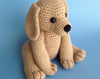 Golden Retriever Puppy Crochet Pattern PDF