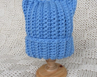 Boys' Crochet Cat Ear Beanie Hat Pattern