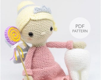 Molly Amigurumi Tooth Fairy Crochet Pattern