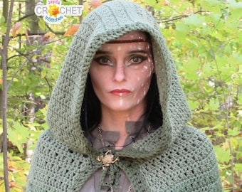 Fairy Tale Crochet Cloak Pattern for Cosplay