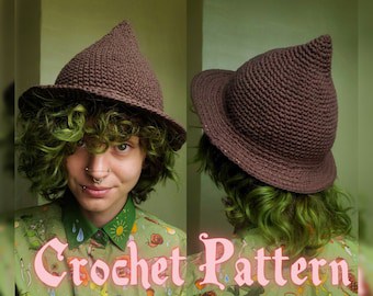 Sprite Cap Crochet Pattern – DIY Hat