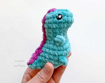 TINY-REX: Cute, Easy Amigurumi Dino Crochet Pattern
