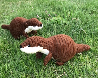 Oscar the Otter: Charming Amigurumi Crochet Pattern