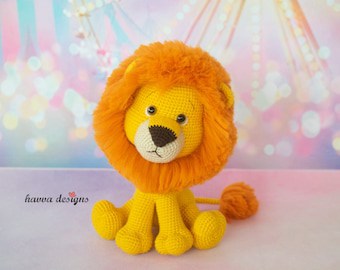 Cute Lion Amigurumi Crochet Pattern Tutorial