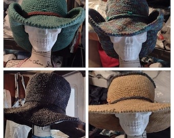 Versatile Crochet Pattern: Cowboy & Sun Hat