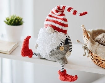 Scandinavian Christmas Gnome Crochet Pattern