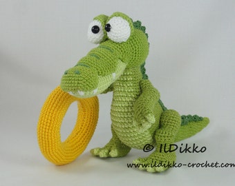 Conrad the Crocodile - Amigurumi Crochet Pattern