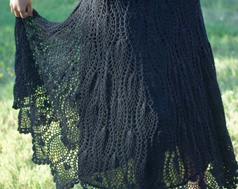 Pineapple Crochet Long Skirt Pattern Tutorial