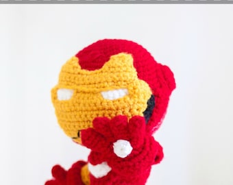 Ironman-Inspired Crochet Doll Pattern PDF