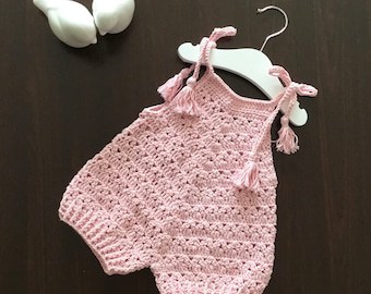 Mira's Multi-Size Crochet Romper Pattern 0-4yrs
