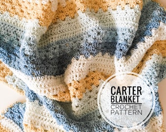 Carter Crochet Baby Blanket Pattern