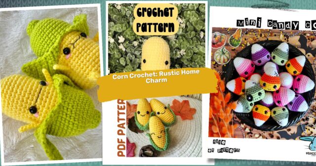 35 Corn Crochet Patterns: Add a Rustic Charm to Your Home Decor