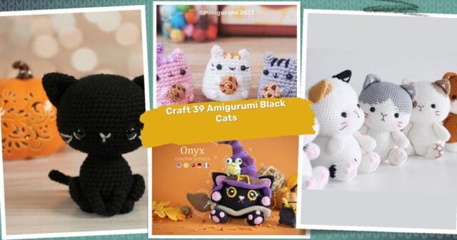 39 Black Cat Crochet Patterns: Create Adorable Amigurumi Cats at Home!