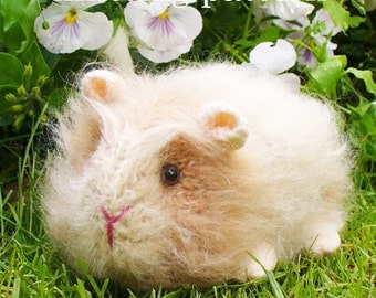 Guinea Pig Toy Knitting Pattern - PDF Email