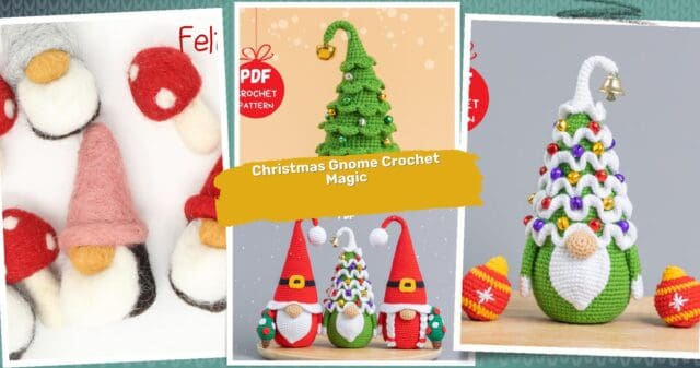37 Christmas Gnome Crochet Pattern: Create Holiday Magic at Home