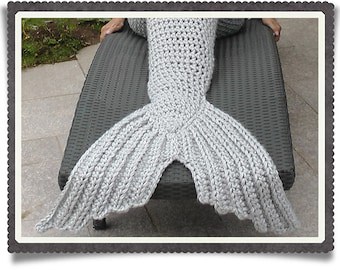 Madison Mermaid Tail Crochet Pattern in 3 Sizes