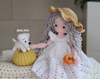 2021 Amigurumi Crochet Girl Doll Pattern PDF