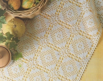 Vintage Crochet Doily Pattern for Home Décor