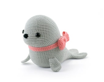 Sammy the Seal: Amigurumi Crochet Pattern PDF