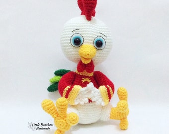 Prosperity Rooster Crochet Pattern PDF