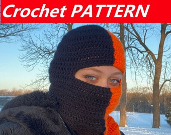 Easy One-Hole Ski Mask Crochet Pattern