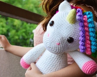 Mimi the Friendly Unicorn Crochet Pattern