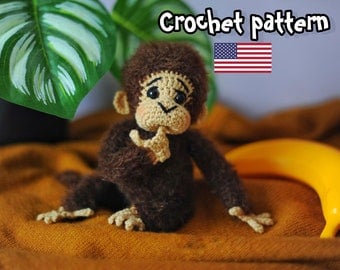 DIY Crochet Monkey Keychain: Easy Amigurumi Pattern