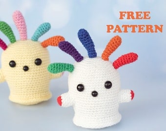 Free Animal Crossing Gyroid Squeakoid Crochet Pattern