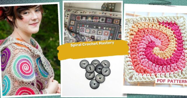 39 Spiral Crochet Patterns: Master Intricate Designs In No Time!
