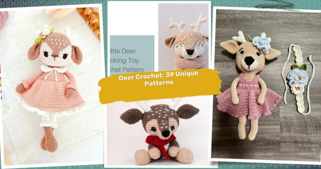 39 Deer Crochet Pattern: Ignite Creativity with Fun & Unique Designs