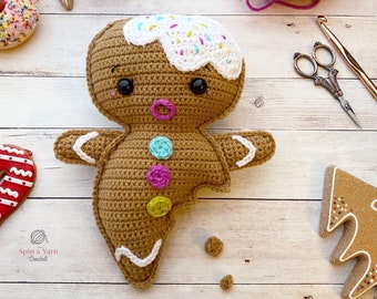 Cute Gingerbread Boy Crochet Pattern