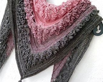 Wilmade's Vela Flower Shawl Crochet Pattern