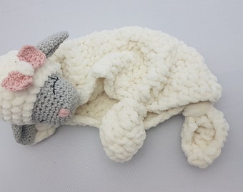 Crochet Lovey Blanket Pattern for Babies, PDF
