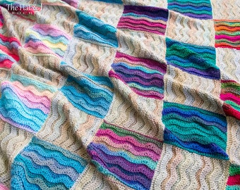 Waves for Days Crochet Afghan Pattern