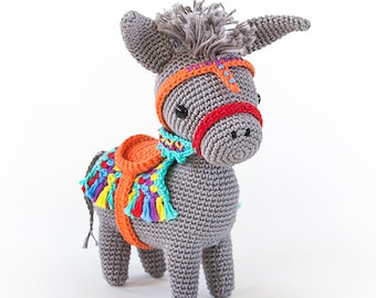 Pedro the Amigurumi Donkey Crochet Pattern