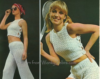 Vintage White Hot Crochet Pattern from WonkyZebra