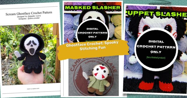 39 Ghostface Crochet Pattern: Spooky Fun for All Crochet Enthusiasts